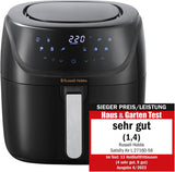 Russell Hobbs Air Fryer L 4L Rapid Airfryer, 7 fonctions de cuisson, 10 programmes Électroménagers Naty Shop Heißluftfritteuse