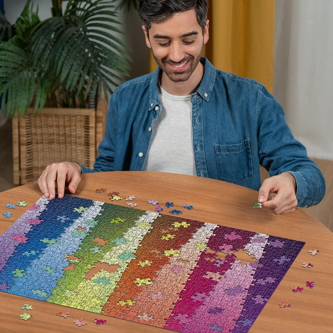 Ravensburger puzzle adulte 1000 pièces - Couleur par couleur Puzzle Naty Shop
