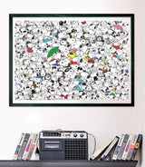Clementoni - 39804 - Impossible Puzzle Peanuts - Puzzle 1000 pièces pour adultes et enfants de 14 ans, jeu d'adresse pour toute la famille Puzzle Naty Shop