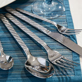 Villeroy et Boch - Ménagère Montauk, différentes tailles, cuisine en acier inoxydable Naty Shop