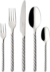 Villeroy Et Boch - Ménagère Montauk, différentes tailles, acier inoxydable Cuisine Naty Shop 30 pièces