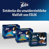 Felix As Good As It Looks Junior Nourriture humide en gelée pour chatons, mélange assorti, paquet de 6 (6 x 12 sachets de 85 g chacun)