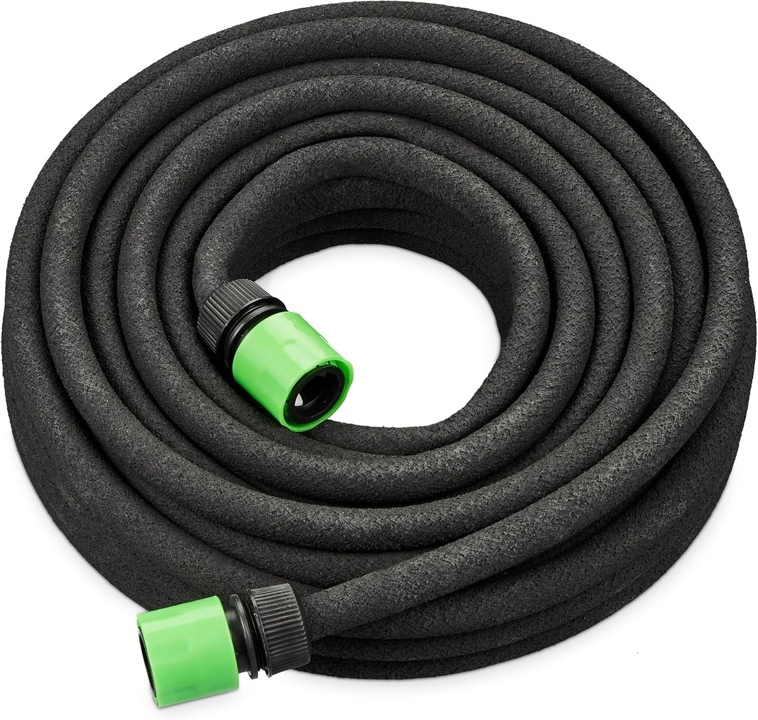 Tuyau goutte à goutte Relaxdays, arrosage, tuyau d'arrosage 30 m, arrosage des couches hautes et des haies, tuyau d'arrosage, noir