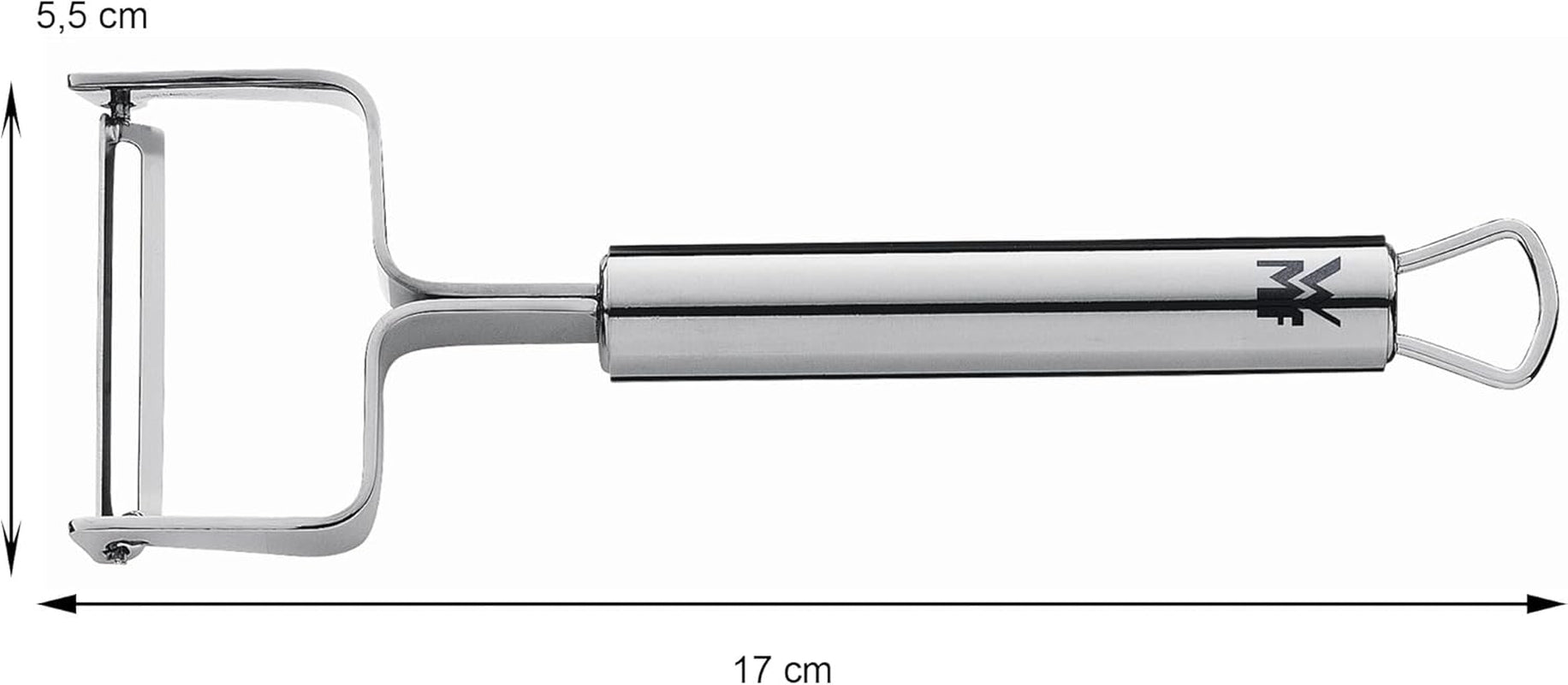 WMF Profi plus éplucheur 17 cm, acier inoxydable Éplucheur Naty Shop