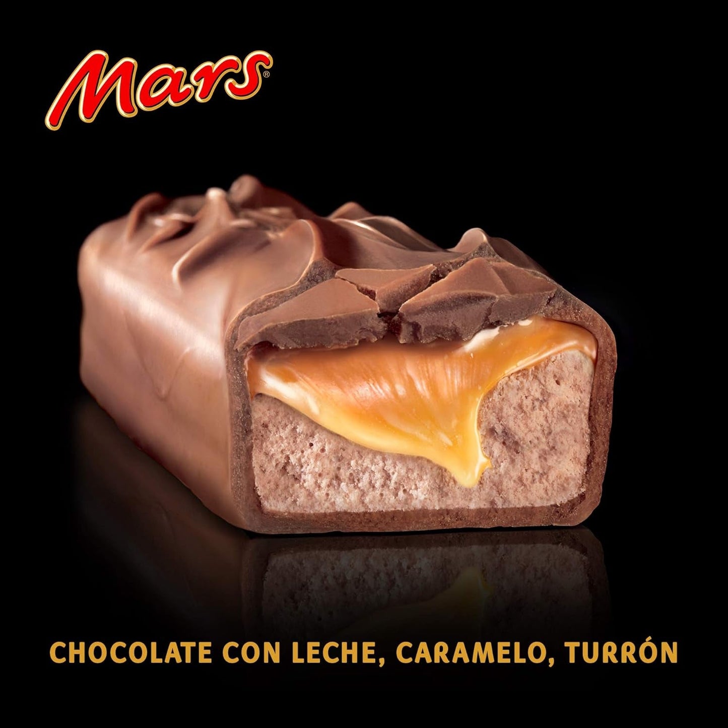 Barre de chocolat Chocolat caramel 1 paquet de 5 barres (1 x 225 g) (paquet de 4)