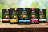 Café Royal Ristretto 36 capsules pour machine à café Nespresso - intensité 9/10 - capsules de café certifiées UTZ en aluminium (emballage avec 3)