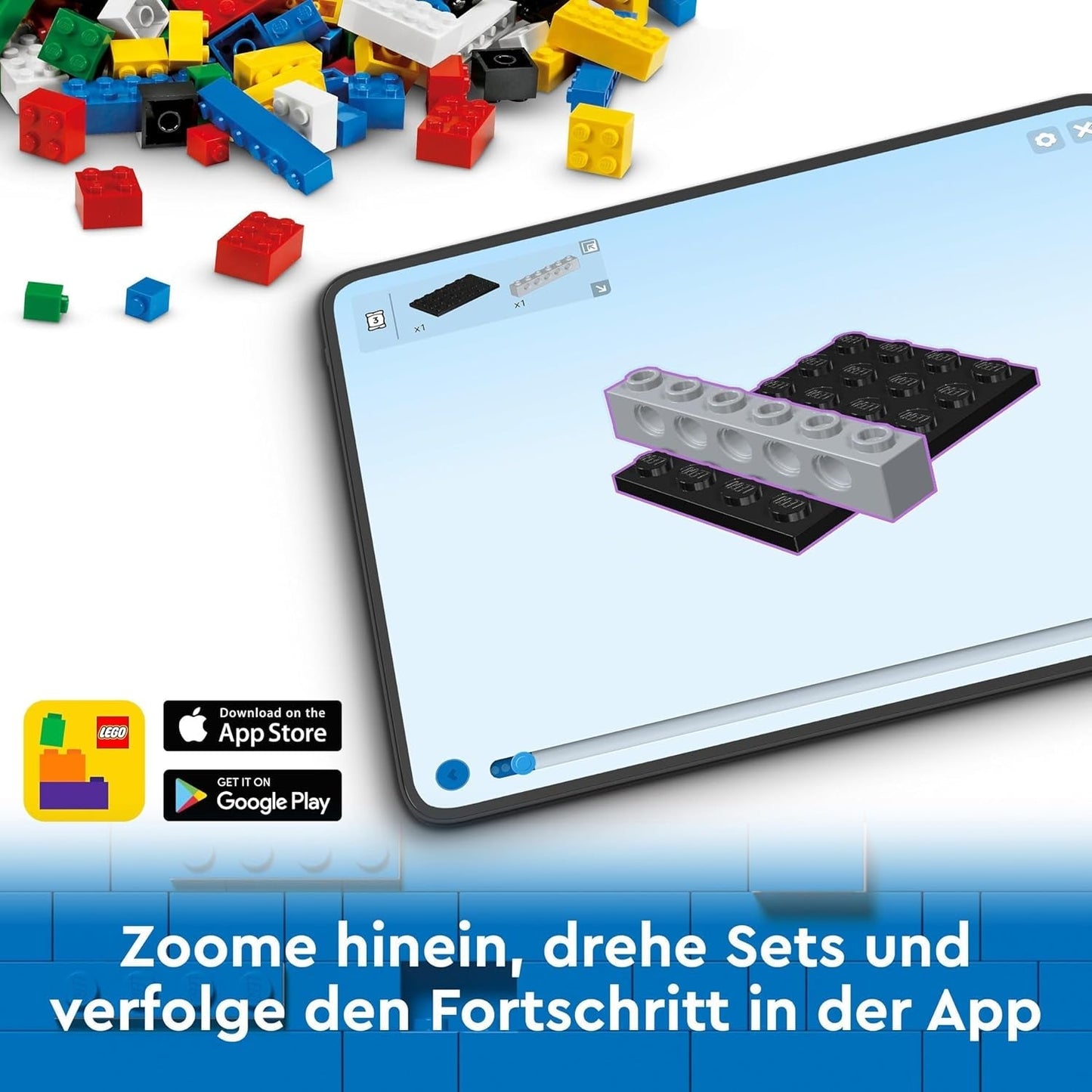 LEGO City Burger Truck - Ensemble de construction avec voiture jouet pour enfants de 5 ans, figurine et accessoires de camion de nourriture, cadeau amusant pour garçons et filles 60404 Jeux de construction Besuche den LEGO-Store