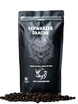Black Dragon Espresso 100% Robusta - Grains de café torréfiés extra forts - Café très fort et corsé à haute teneur en caféine - Expresso très fort