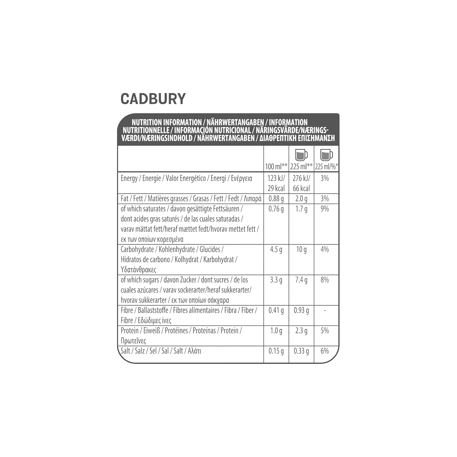 Tassimo Kapseln Cadbury Kakao, 5 x 10 tampons, 50 Kakaokapseln
