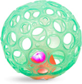B.toys Jouet pour bébé Jouet pour bébé, Jouet de motricité avec lumière - Jouet pour bébé pour nouveau-nés, filles et garçons à partir de 0 mois, Jouets pour bébé sans PVC Naty Shop Ball avec lumière