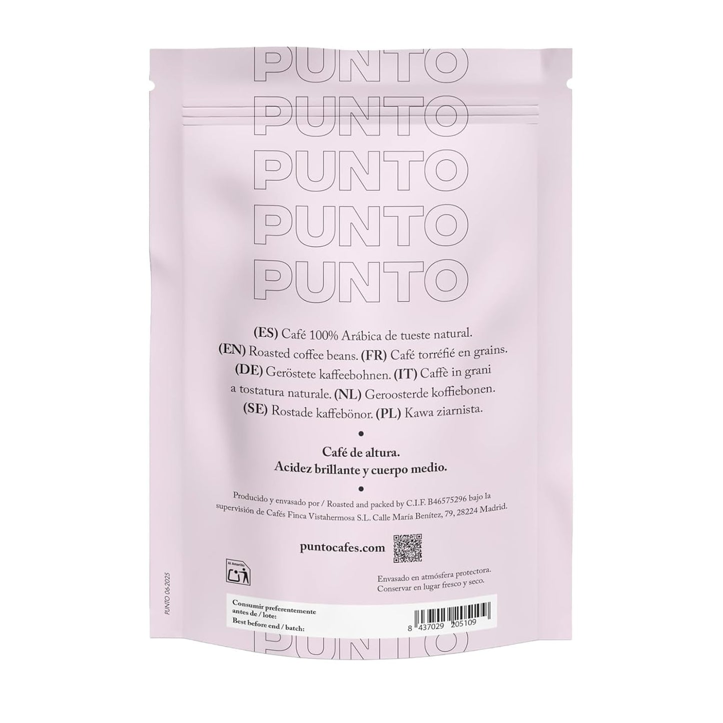 – Café éthiopien moulu – 250 g – Café spécial – Torréfaction moyenne – 100% Arabica – Notes de miel, de cannelle et de chocolat – Acidité intense – Corps moyen