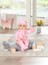 Annabell Poupée douce Little Annabell 36cm, avec corps en tissu et yeux endormis, 36cm, 709870 Zapf Creation