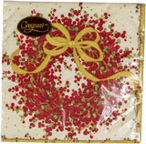 Serviettes en papier triple épaisseur 8070C, 20 pièces, 25 x 25 cm, poivre