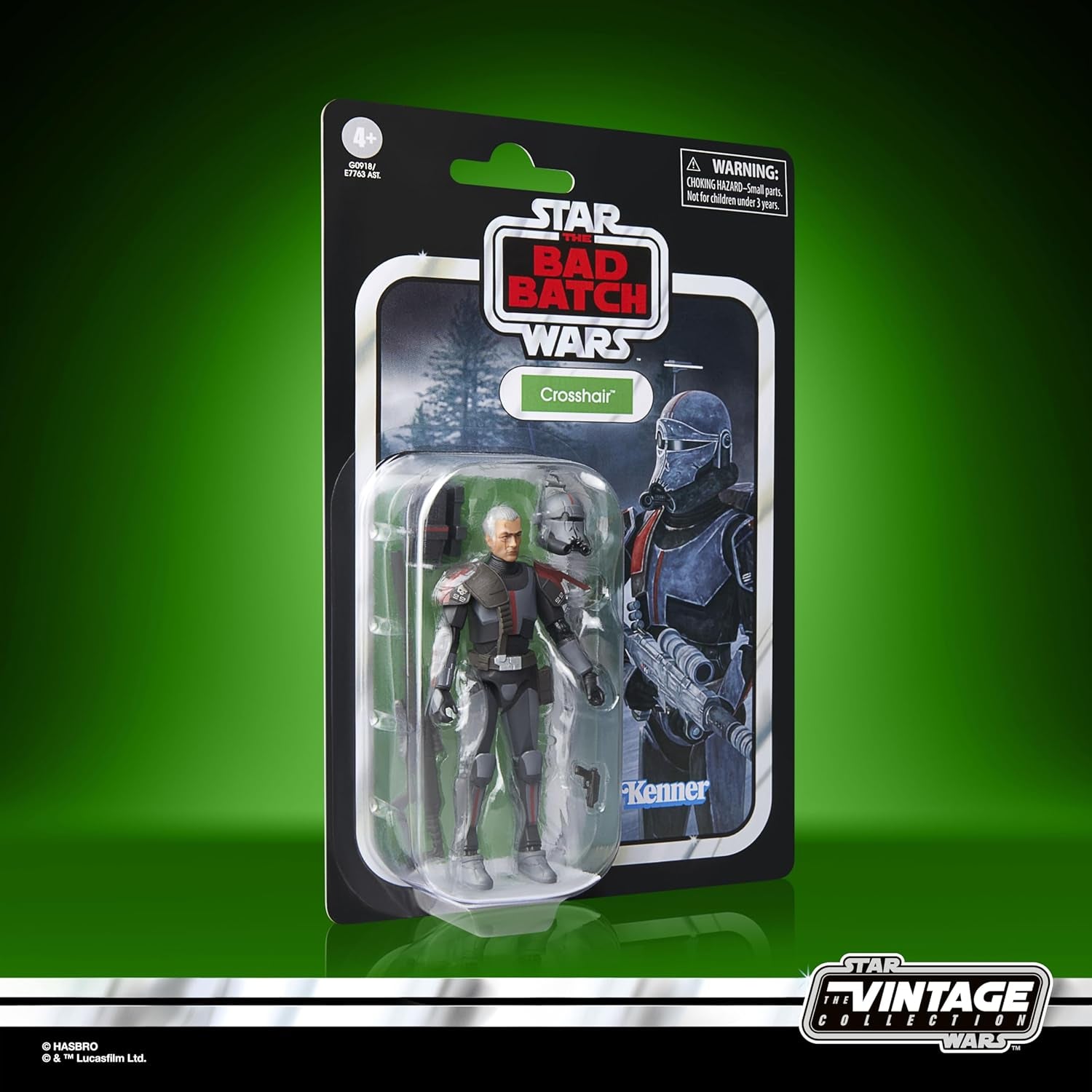 Star Wars Vintage Crosshair Collection, Star Wars : Bad Batch Action Figure à collectionner (9,5 cm) Figurines Naty Shop