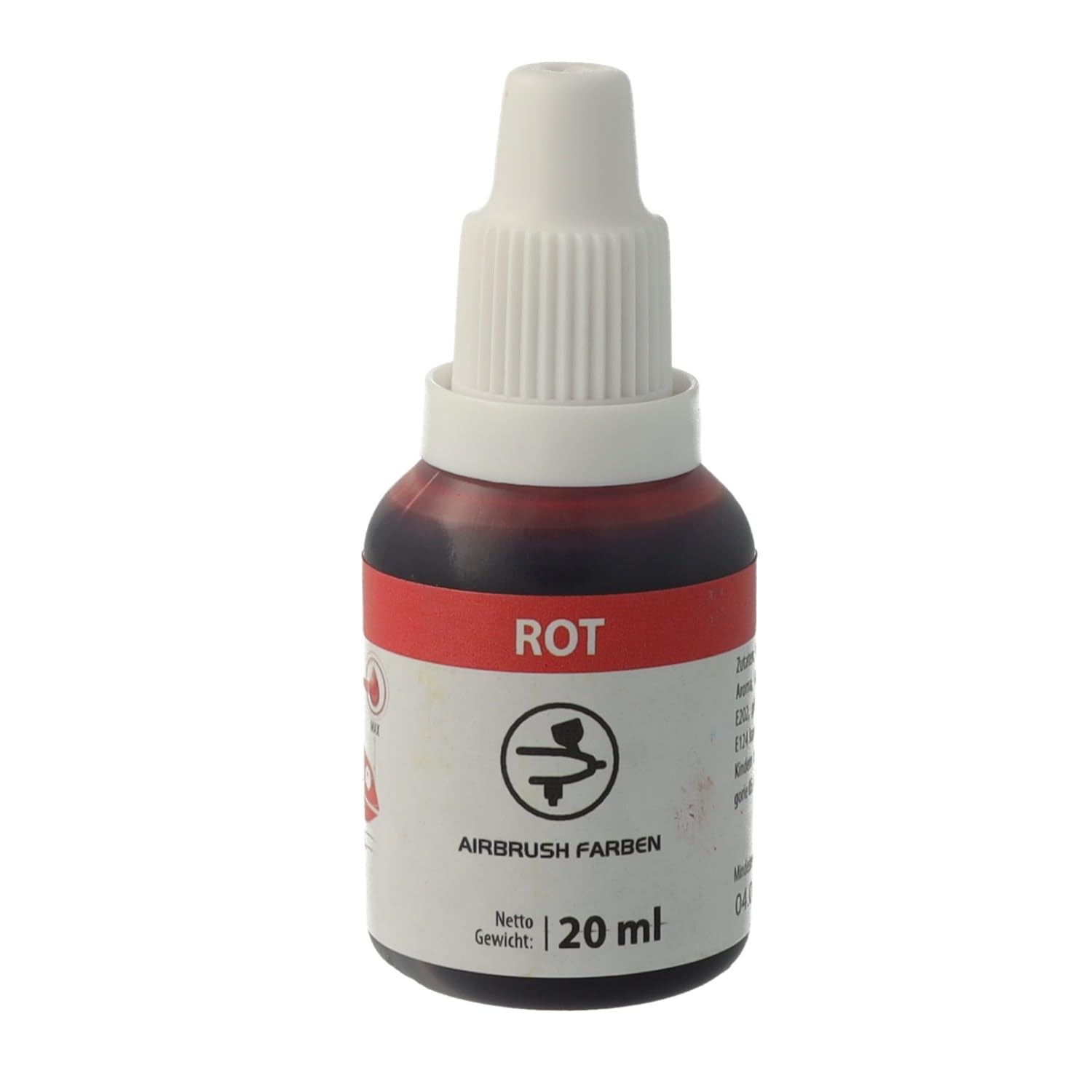 Colorant alimentaire aérographe Bakeryteam rouge 20ml