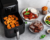 ROMMELSBACHER Friteuse à air chaud avec fenêtre FRH 1700, 10 programmes, silencieuse Electroménager Naty Shop