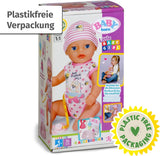 BABY Born Lena (Little Baby Girl) 36Cm, poupée 7 fonctions pour enfant à partir de 1 an, fonctionne sans pile, grande poupée 36cm Dolls Naty Shop