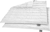 Parure de lit verte Traumnacht - Couette toutes saisons 135 x 200 cm + oreiller 80 x 80 cm, durable avec housse en microfibre, produite selon les normes de qualité allemandes Couettes et édredons Naty Shop Parure de lit 4 saisons (lot de 2) 135 x 200