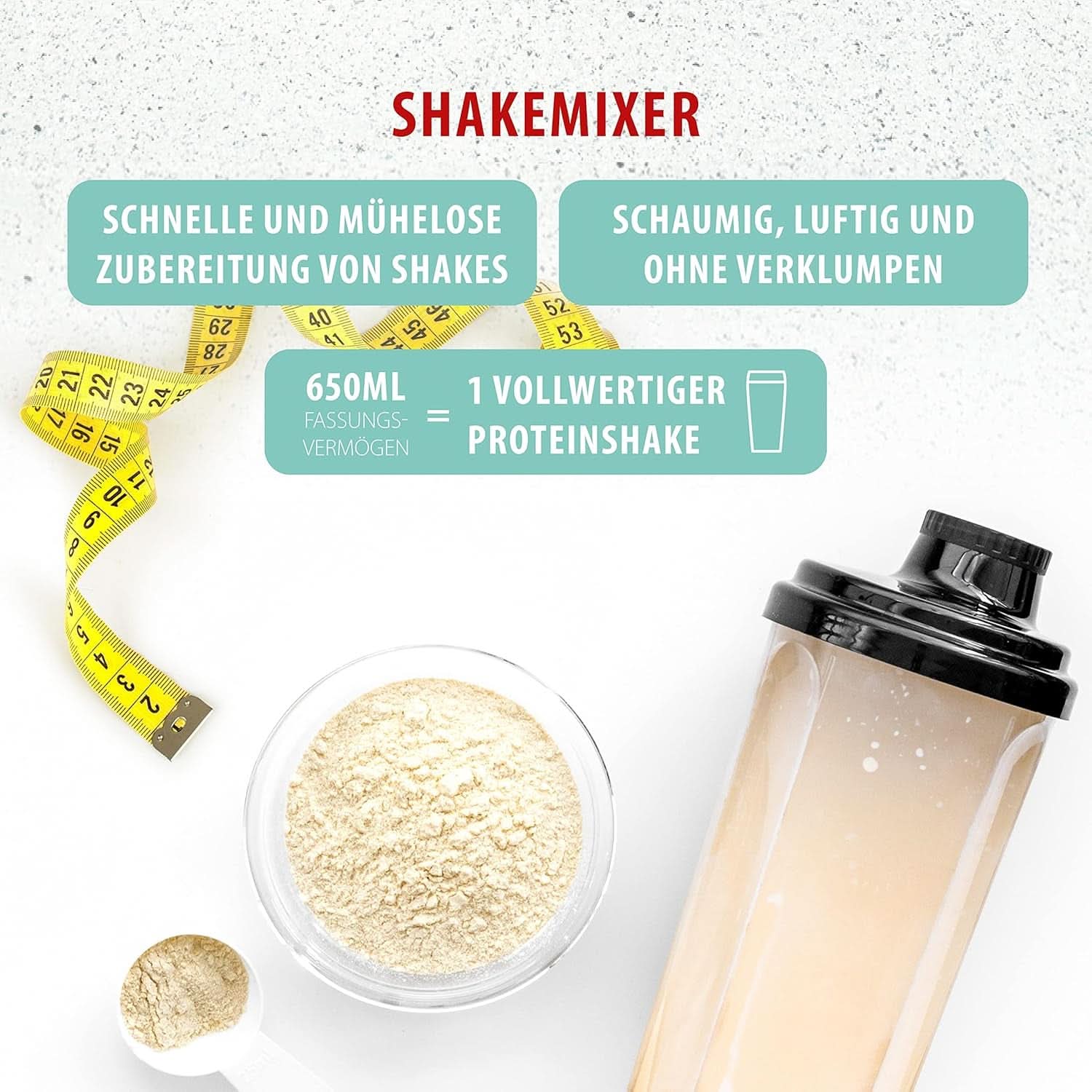 Clatronic® Barmixer U. Milchaufschäumer | Machine à smoothies | 650Ml Bouteilles d'Edelstahlbehälter | Praktischer Becherhalter | Mélangeur | 2 Geschwindigkeitsstufen | Moteur Kraftvoller 65 watts | Chromdesgin | BM 3472 Cuisine Naty Shop