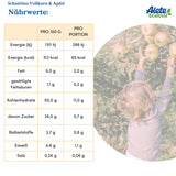 Alete Tartes tranchées bio aux grains entiers et pommes 6 x 22 g