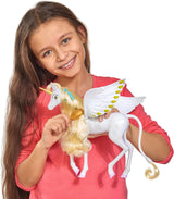 Simba 109480093 - Mia and Me Unicorn Onchao, Avec ailes mobiles, pinces à cheveux, brosse coiffante, cheval de jeu, poney, Centopia, à partir de 3 ans, rose Naty Shop Dolls