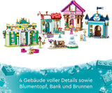 LEGO Disney Princess : Disney Princess Adventure Market, maison de jouets avec 4 poupées dont Cendrillon et Ariel, coffret de jeu avec carte au trésor, cadeau pour filles et garçons à partir de 6 ans 43246 Jeux de construction Besuche den LEGO-Store