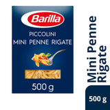 Pâtes Barilla Piccolini Mini Penne Rigate, 500g