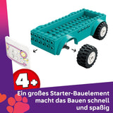 LEGO Friends Heartlake City Ice Cream Truck Pretend Play Set 2 figurines et un lapin ensemble de construction 4 ans filles jouet personnage figurine jouet de construction 42644 Jeux de construction Besuche den LEGO-Store