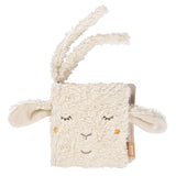 Fehn Soft imagier Bruno - livre doux pour bébés en tissu avec motifs d'animaux - livre de jouets en tissu à suspendre pour poussettes et sièges auto pour bébés - livre avec cliqueurs pour bébés et enfants à partir de 0 mois Baby Toys Naty Shop Natura oilor