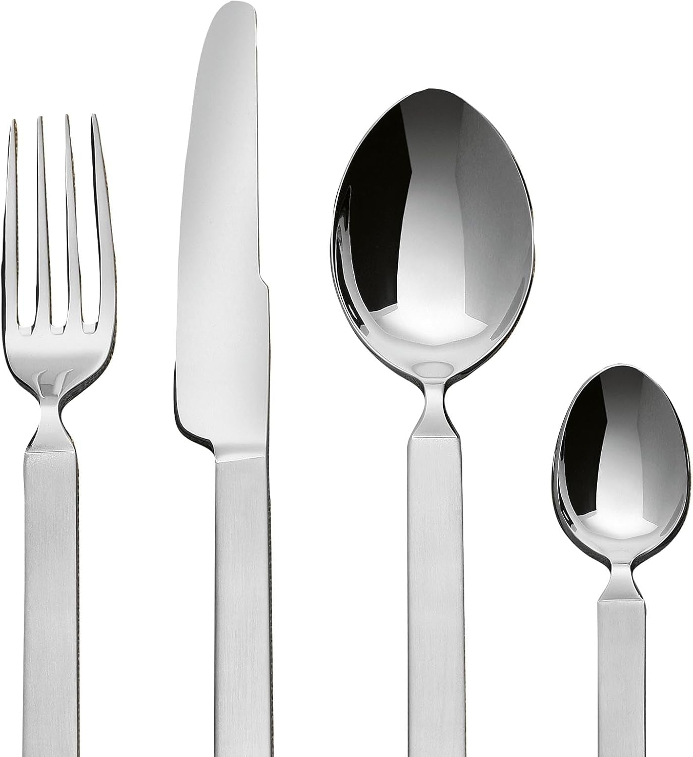 Alessi 4180S24 Ménagère de Couverts Secs 24 Pièces Cuisine Inox Naty Shop