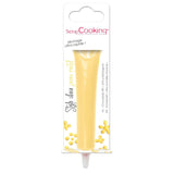 Scrapcooking - Stylo à Sucre Jaune Pastel - Sucre d'Écriture Jaune 25 g - Stylo à Sucre Comestible Décoratif - Écriture et Dessin - Etiquetage Fondant, Glaçage, Gâteaux - 6804