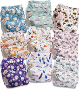 Littles and Bloomz FLP2-0406 Couche réutilisable à clip standard, 4 couches