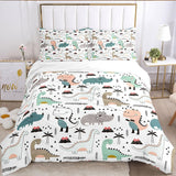 Linge de lit enfant, Dinosaure Linge de lit - enfants Naty Shop A-3 135 X 200 Cm