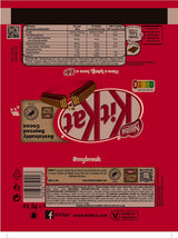 Barres de chocolat Nestlé Classic, barres de gaufrettes croustillantes au chocolat au lait, paquet de 48 (24 x 41,5 g)