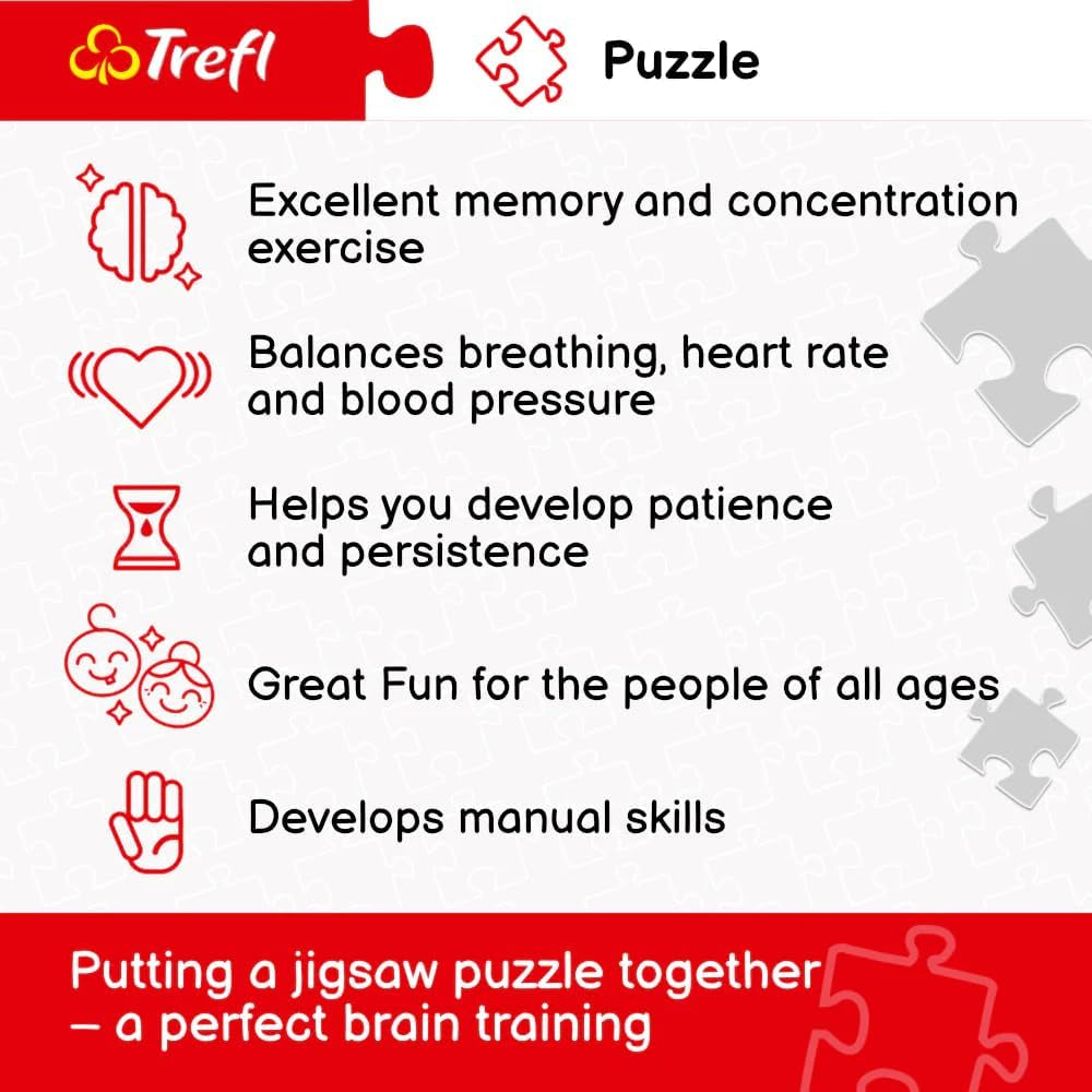 Puzzle "1000" - Portraits de chiens rigolos Puzzle Naty Shop