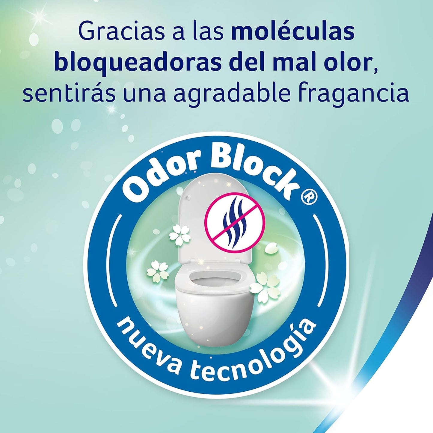 Colcasa Care & Protect 3 x 12 papier toilette avec technologie de blocage des odeurs, neutralise les mauvaises odeurs, paquet de 36 rouleaux, 3 épaisseurs, rouleaux roses parfumés frais