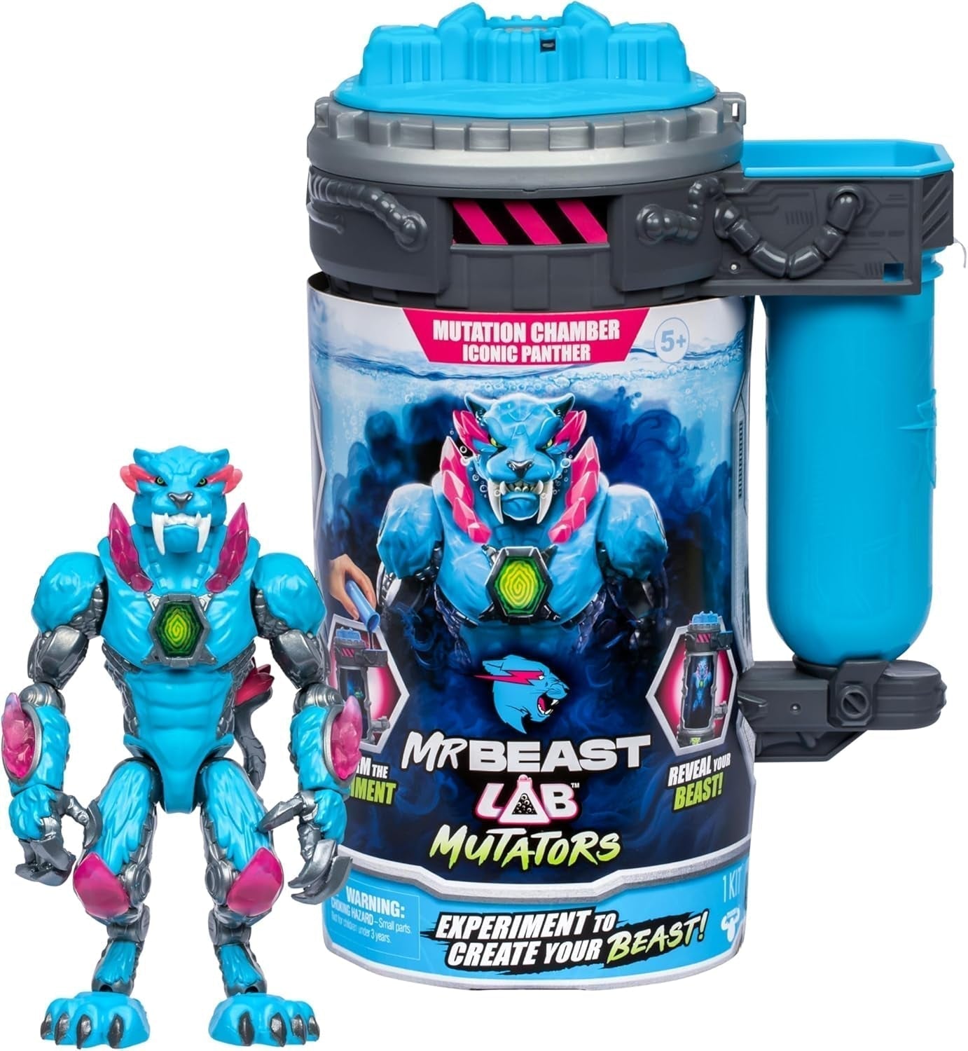 Déménageurs ; Déplacez la bête ultime. Découvrez et créez la figurine Stealth Panther de Mrbeast. 3 à collectionner, Iconic Panther, Stealth Panther, Metallic Panther Figurines Naty Shop Iconic Panther