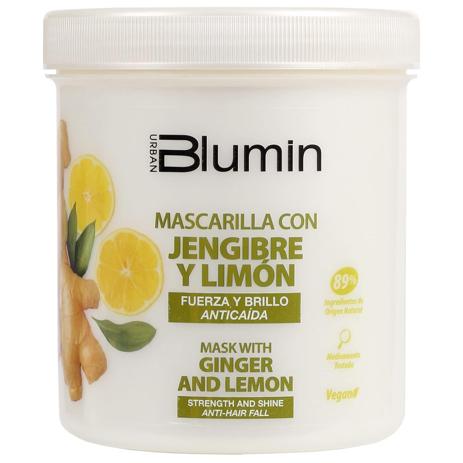 Masque Capillaire Urban Gingembre et Citron 700ml Naty Shop Hair Mask Default Title
