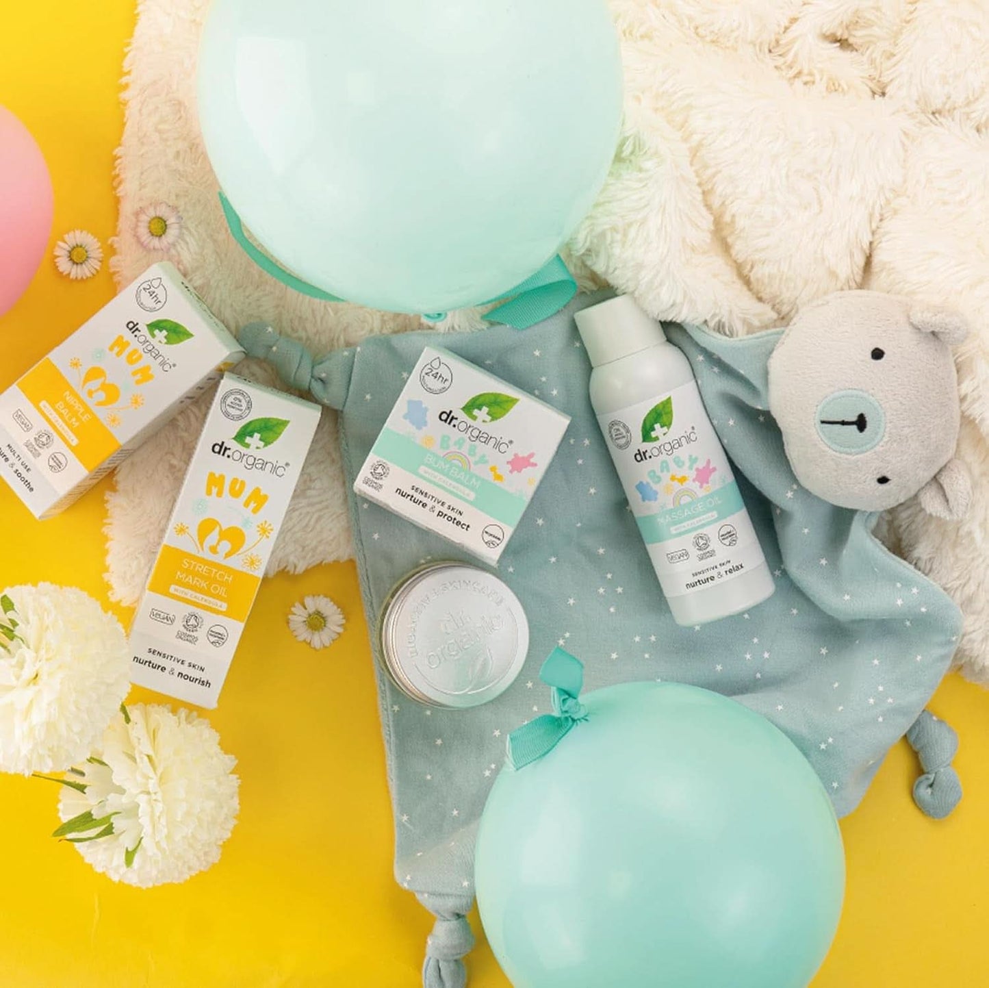 Dr Organic Baume pour Mamelons au Calendula, Lanoline, Soulagement Naturel, Pour plaies et mamelons crevassés, 30 ml Accessoires Alimentation et Allaitement Bebe Naty Shop