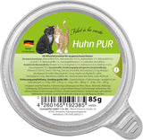 GranataPet Filet à la carte Poulet PURE, nourriture humide pour chat, morceaux de filet sans céréales, nourriture pour chat sans sucre ajouté, haute teneur en viande, 6 x 85 g