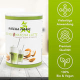 Matchamagic - Poudre de matcha latte bio du Japon avec sucre de fleur de coco pour un délicieux thé