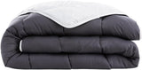 Couette Abeil 200 X 200 Cm, bicolore, blanc et gris Couettes et couettes Naty Shop 200 X 200 Cm