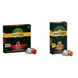 Cafés à café Lungo Classico, intensité 6 sur 12, 20 cafés compatibles Nespresso®*, 10 x 20 & Cafés Espresso Classico, intensité 7 100 cafés compatibles Nespresso®*, 10x10 cafés