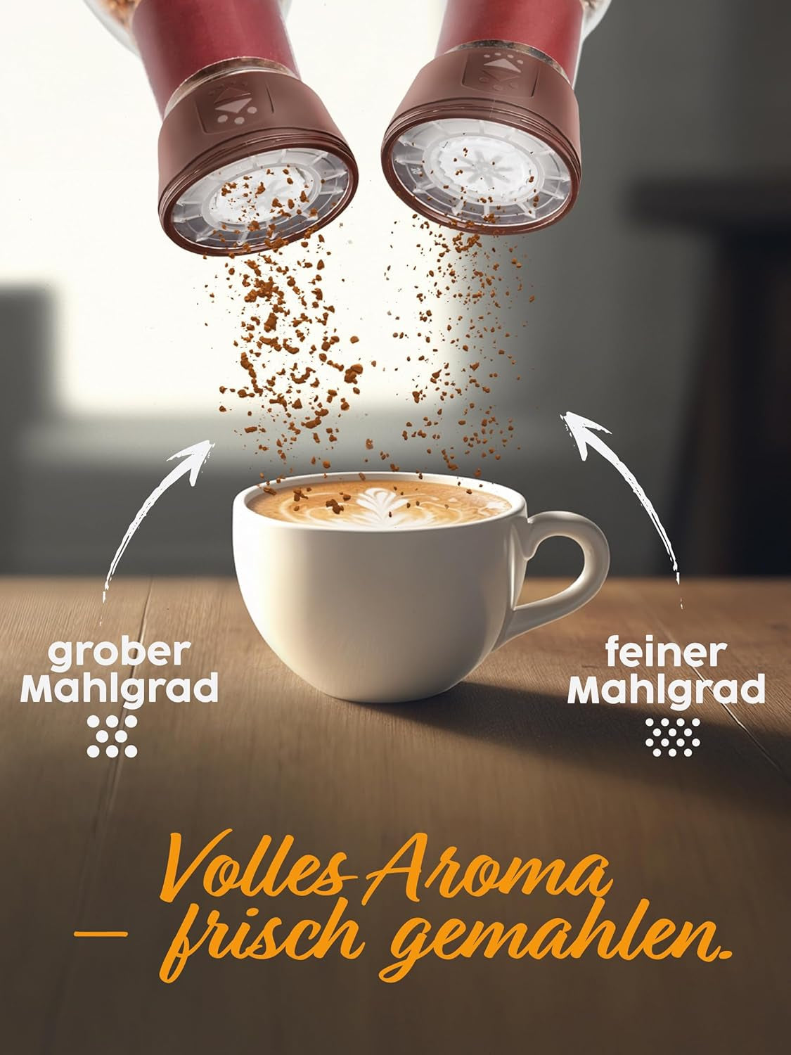 Garniture de café au caramel salé Kotanyi | feiner Caramellgeschmack, 4er Pack (4 x 65g)