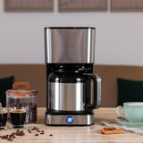 Cafetière goutte à goutte Cecotec Coffee 66 Drop & Thermo, 950 W, 1,2 L, 10 tasses, technologie ExtremeAroma, fonction anti-goutte, indicateur de niveau d'eau, filtre principal réutilisable, protection contre la surchauffe