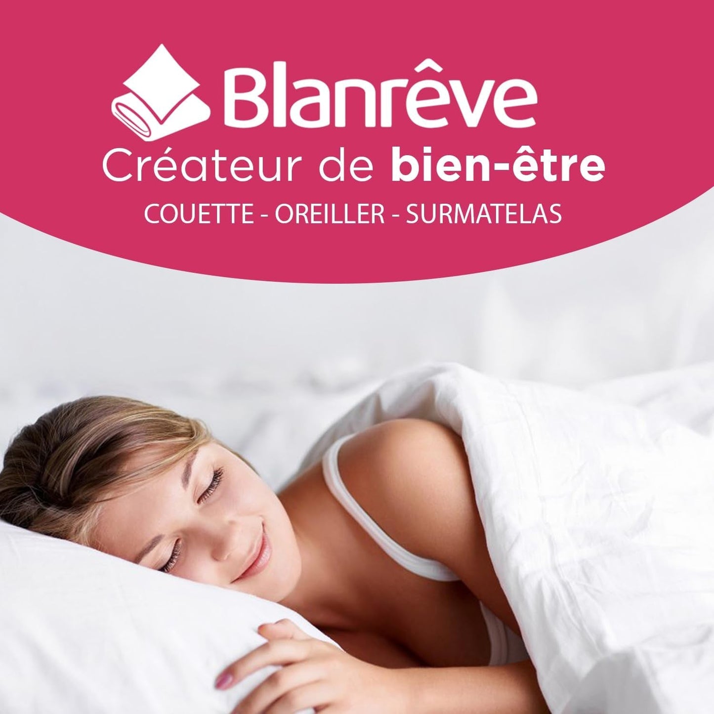Chaud, Satin, Rayé, 400 G/M², 240 X 220 Cm, Microfibre, Blanc, 240 X 220 Cm Couettes et couettes Naty Shop