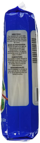 Nouilles de riz coq, 3 mm, grade 1 (1 paquet x 375 g)