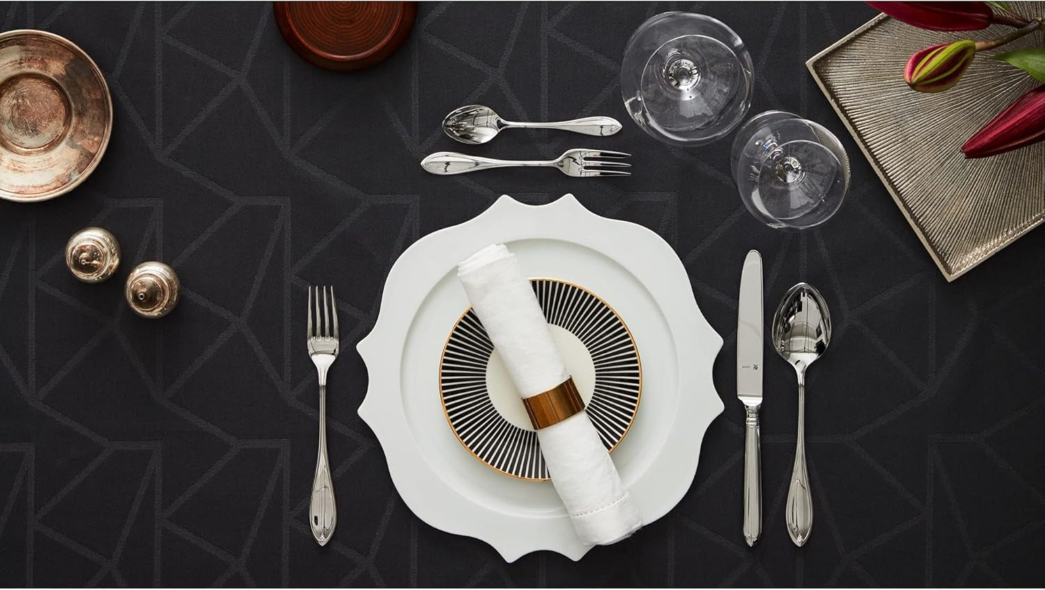 WMF Premiere, 12 pièces, pour 6 personnes, couverts de petit-déjeuner Cuisine Naty Shop