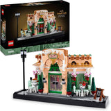 LEGO Icons French Café - Décorations pour salon ou bureau - Ensemble de construction pour adultes comprenant une façade pittoresque, un pot de fleurs suspendu et des chaises - Cadeau pour hommes et femmes 10362 Jeux de construction Besuche den LEGO-Store Default title