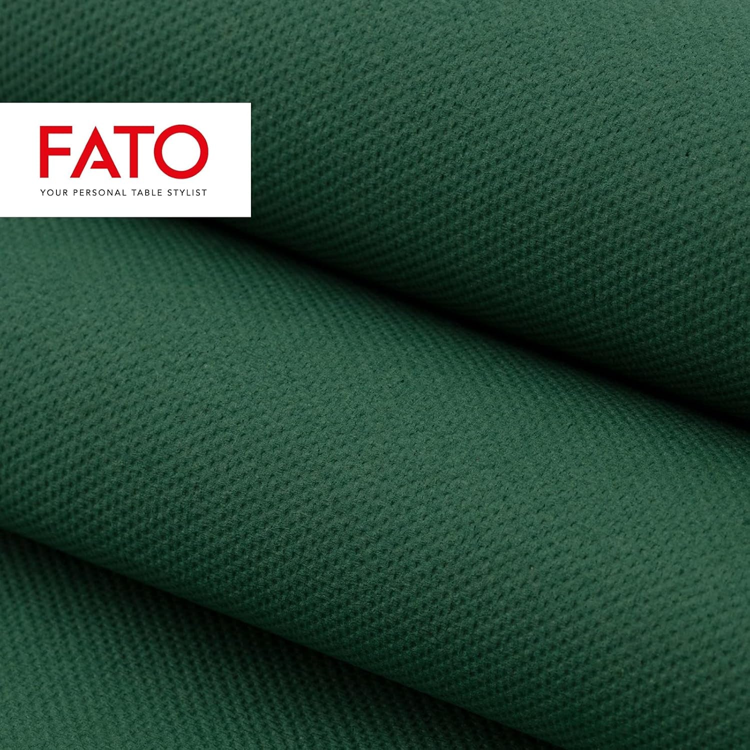- Mouchoirs en papier jetables douceur et douceur, paquet de 40 mouchoirs taille 38 x 38, 4 plis, 2 épaisseurs, vert forêt, papier 100 % pure cellulose certifié Fsc (paquet de 2)
